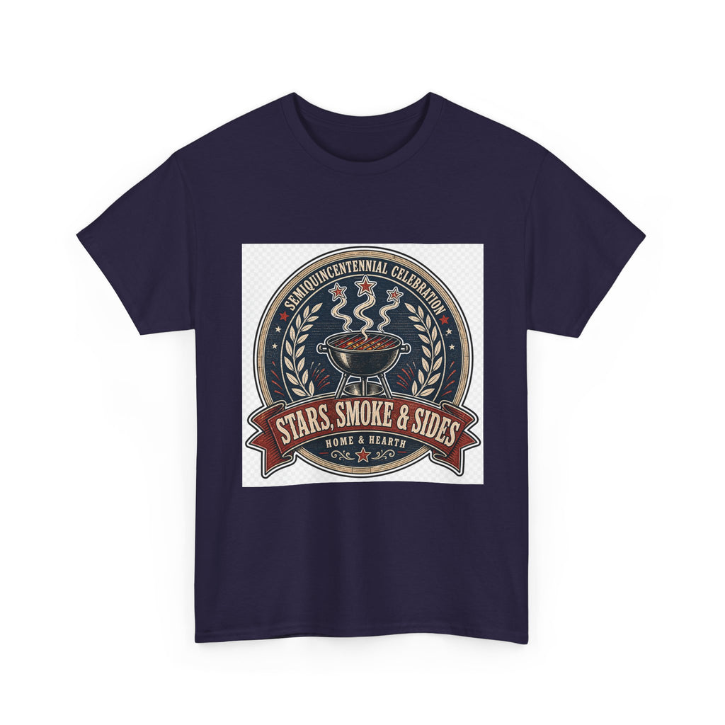 Independence Day Retro Flag Tee for Patriotic Adults