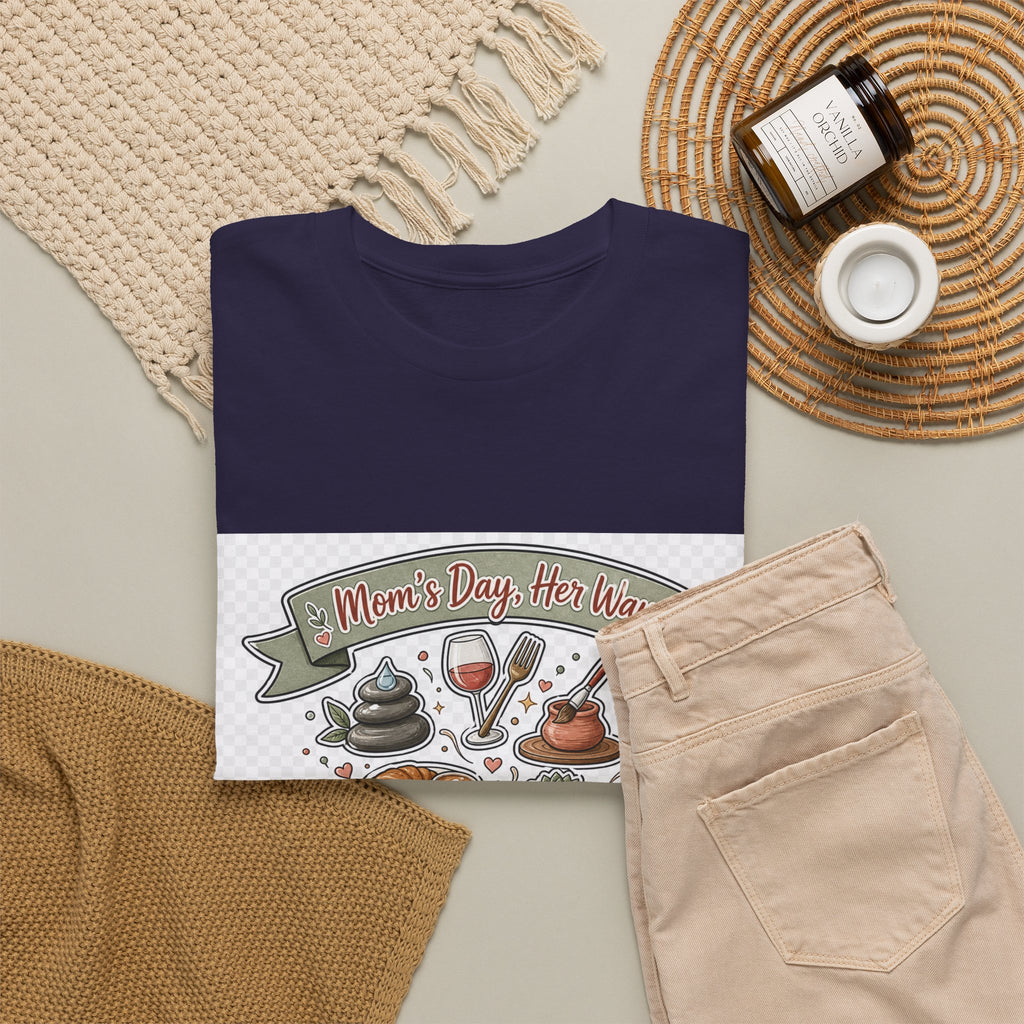Mother's Day Shirt for Mom — Floral Heart & Script Gift Tee