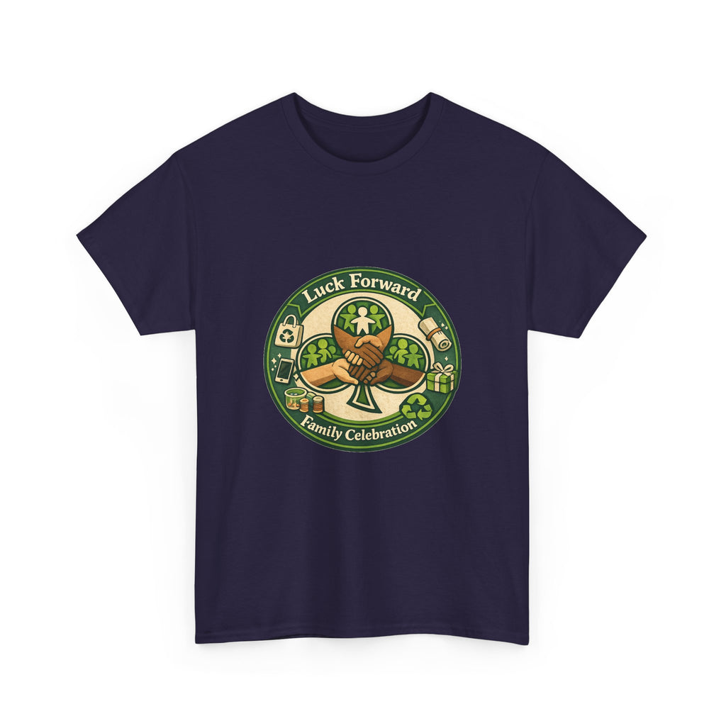 St. Patrick's Day Shirt for Women — Celtic Heart Tee for Luck