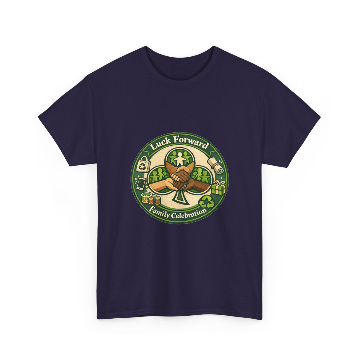 St. Patrick's Day Shirt for Women — Celtic Heart Tee for Luck