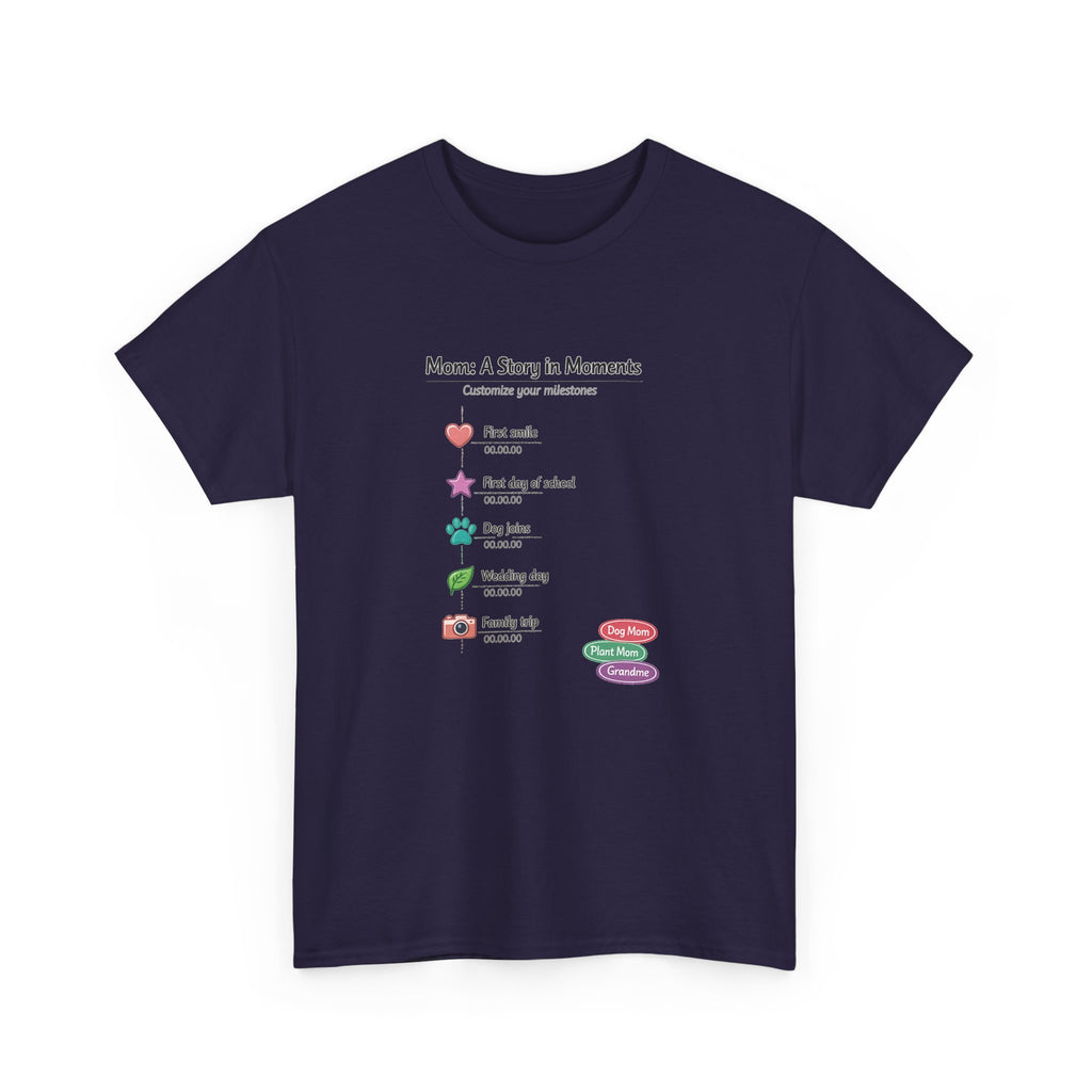 Mother's Day Shirt for Moms – Floral Heart Design Gift