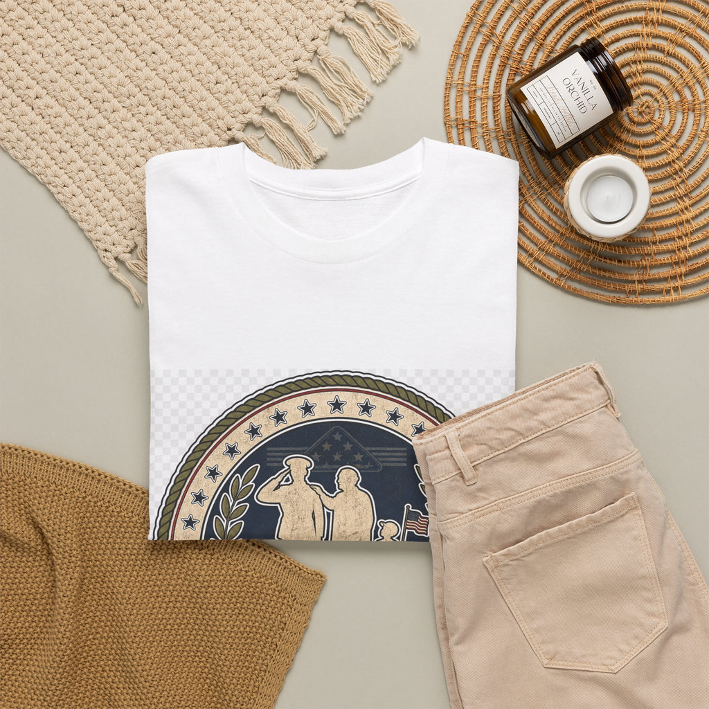 Memorial Day Patriotic Tee for Families & Veterans