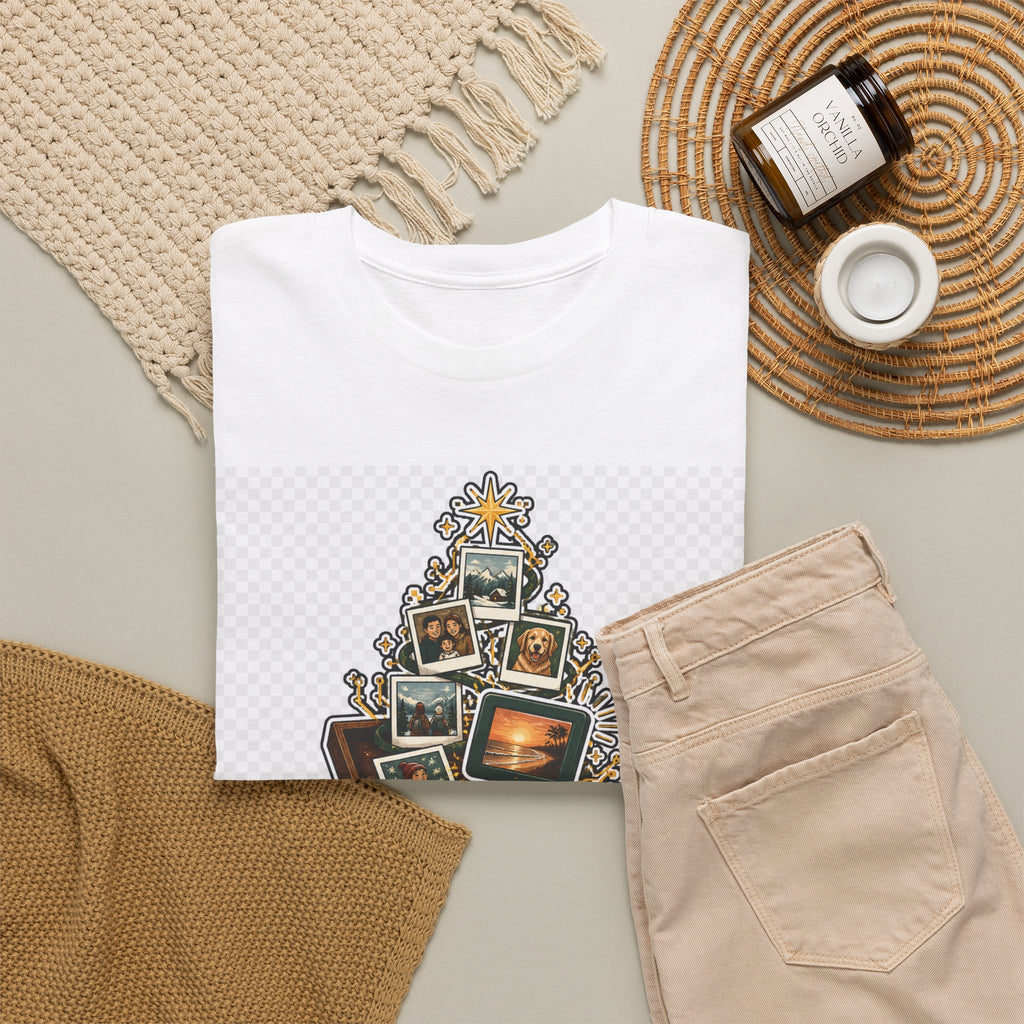 Christmas Day Vintage Snowflake Tee - Family Holiday Gift