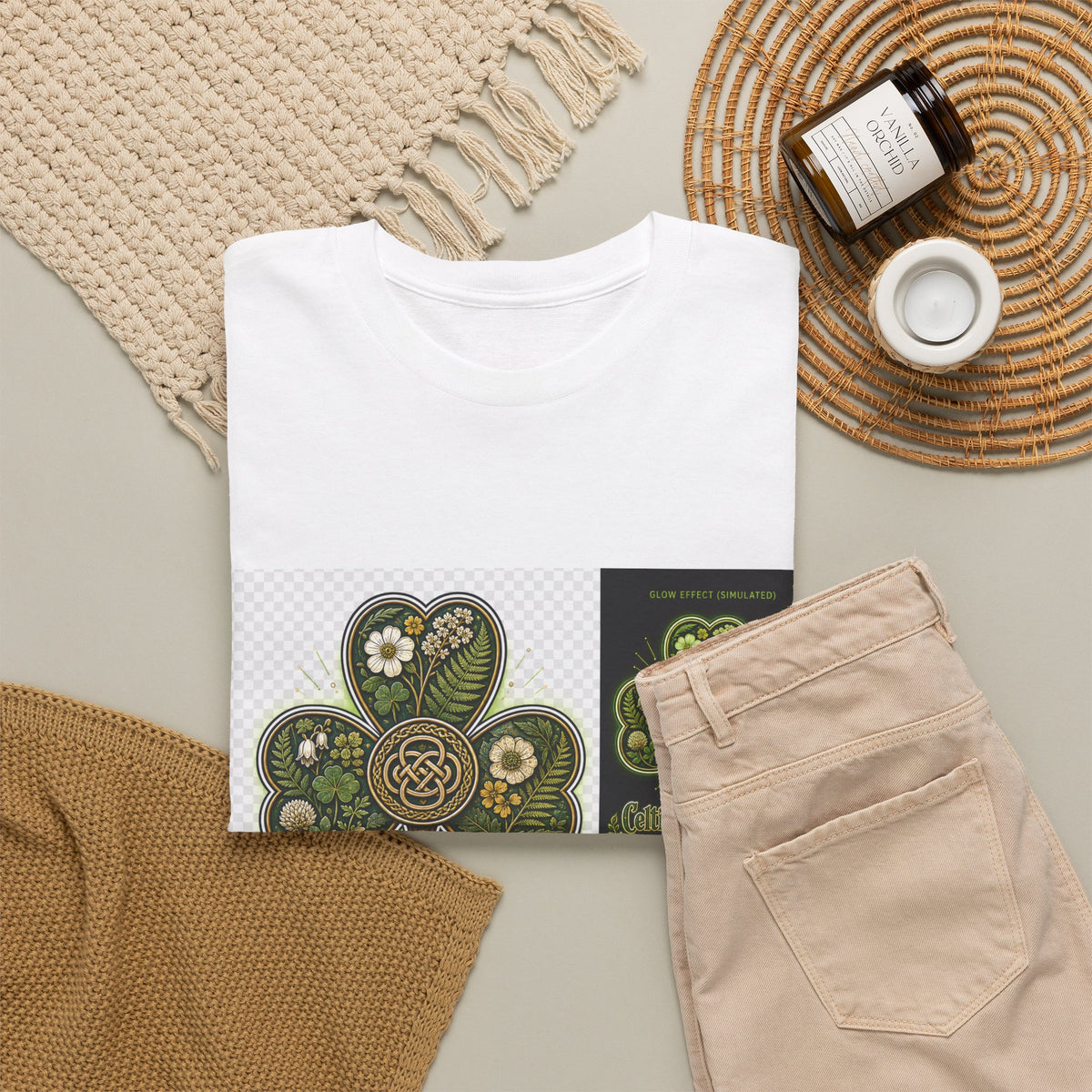 St. Patrick's Day Lucky Clover Tee for Friends & Family