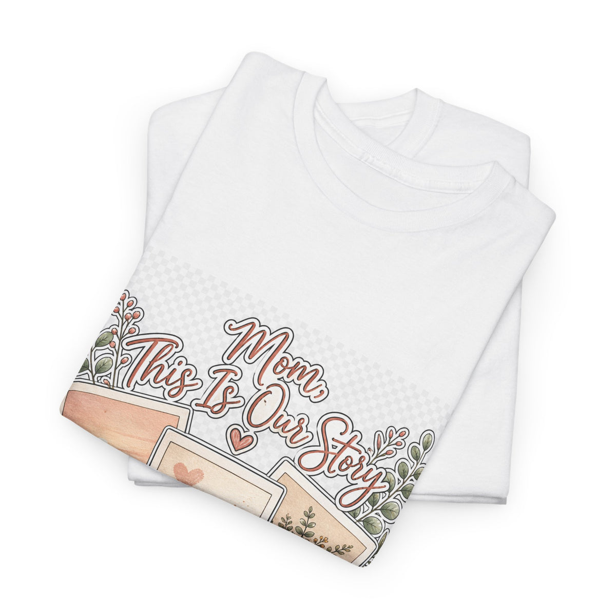 Mother's Day T-Shirt for Mom — Floral Heart Gift Tee