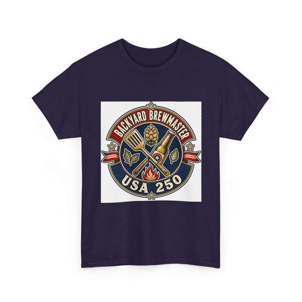 Independence Day Retro Flag Graphic Tee for Patriotic Adults