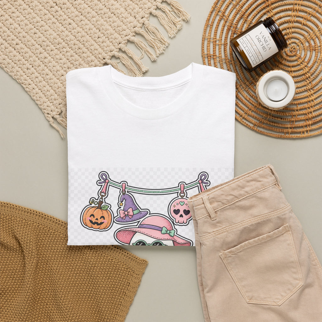 Halloween Cat Ghost Shirt — Cute Spooky Tee for Cat Lovers