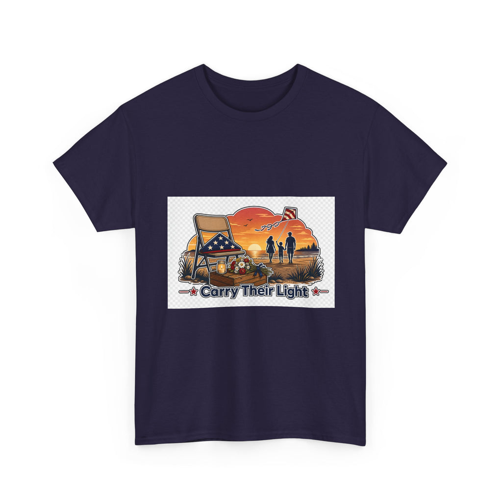 Memorial Day Patriotic Tee for Veterans & Families