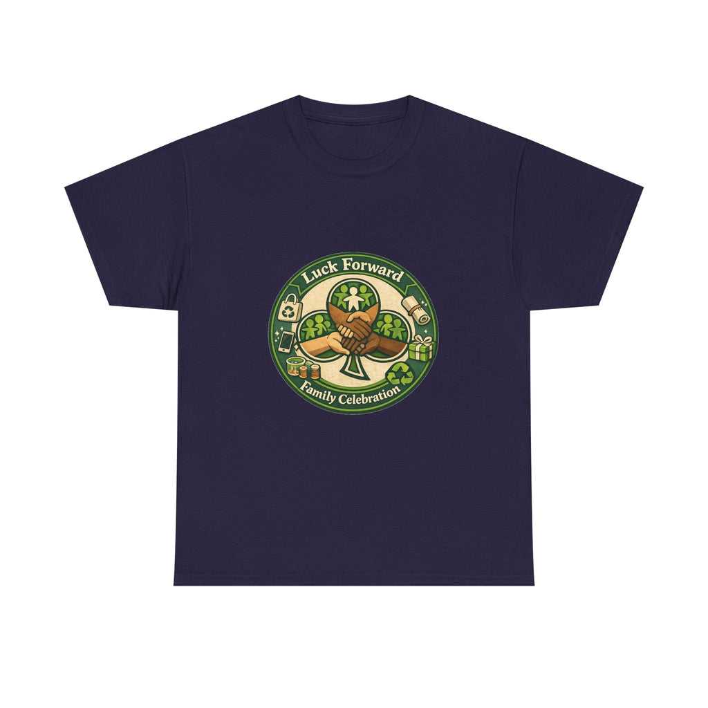 St. Patrick's Day Shirt for Women — Celtic Heart Tee for Luck