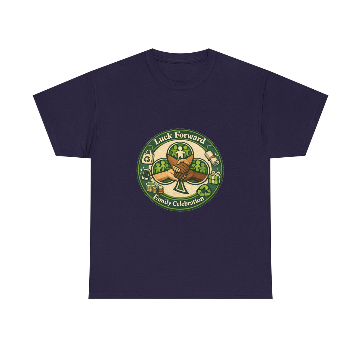St. Patrick's Day Shirt for Women — Celtic Heart Tee for Luck