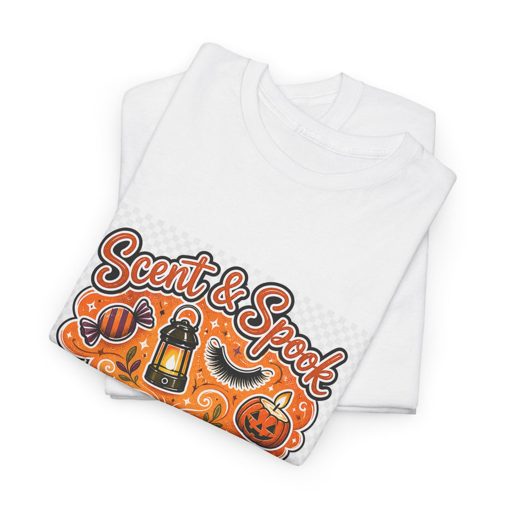 Halloween Shirt for Cat Lovers - Spooky Moon Graphic Tee