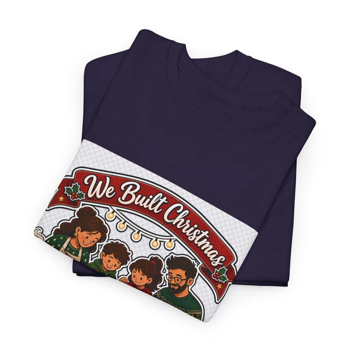 Christmas Day Family Graphic Tee — Cozy Holiday Gift