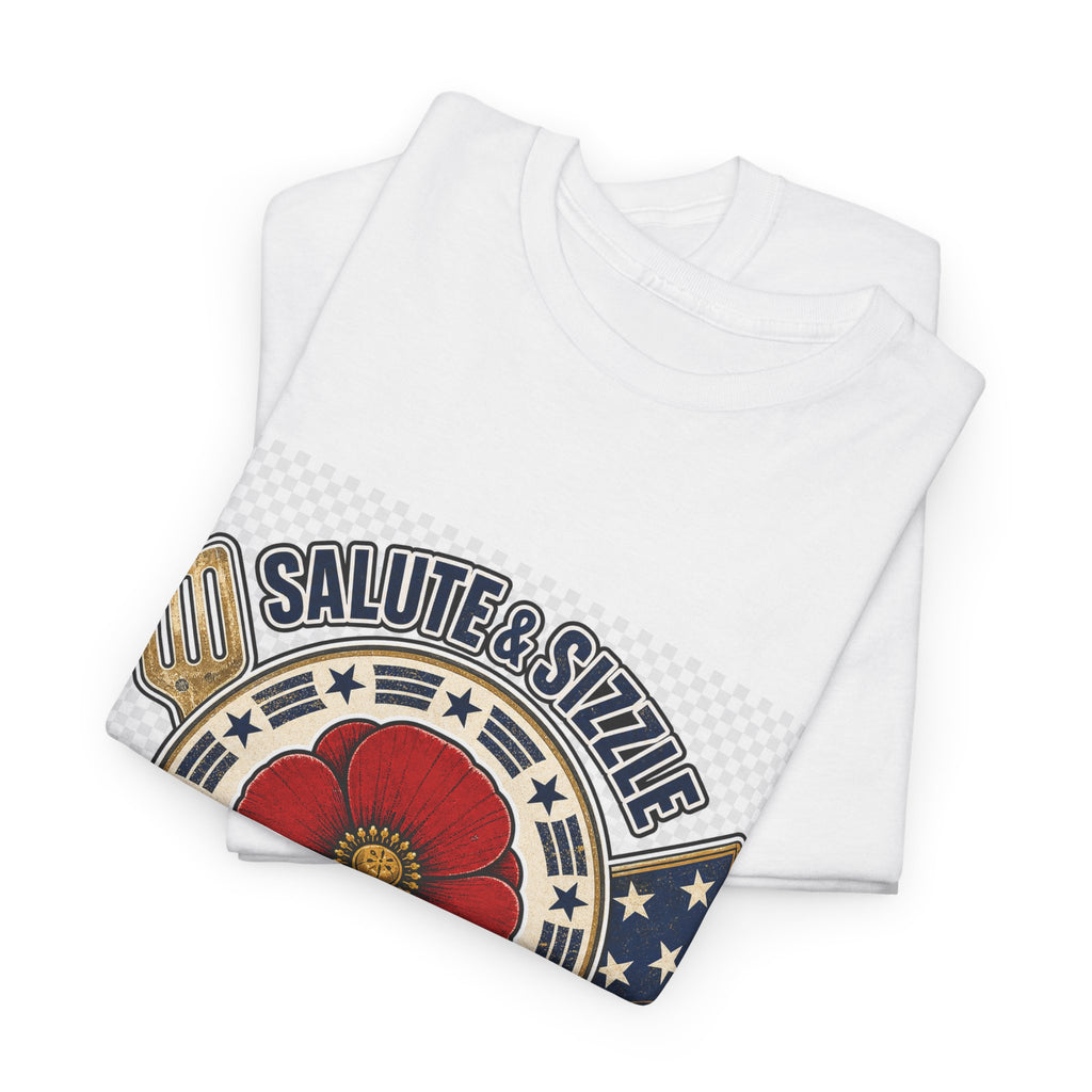 Memorial Day Patriotic Heart Shirt — Flag Tribute Tee