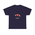 Valentine's Day shirt for him - romantic heart design tee