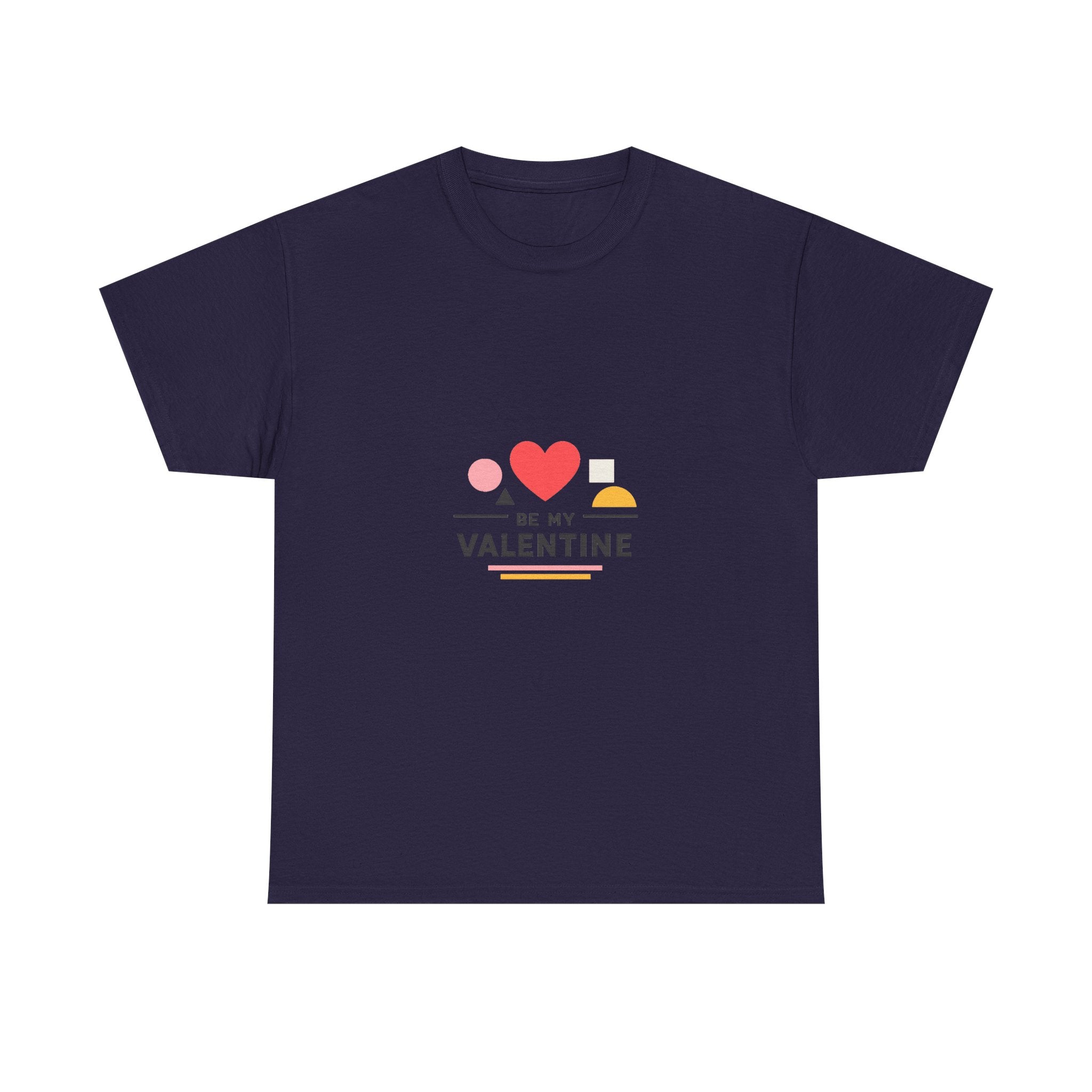 Valentine's Day shirt for him - romantic heart design tee