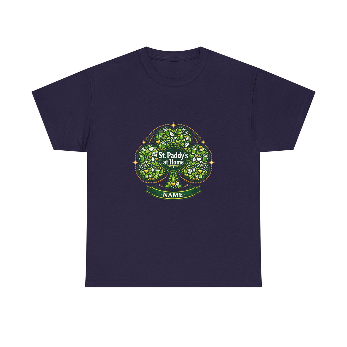 St. Patrick's Day Shirt for Friends - Irish Leaf Design