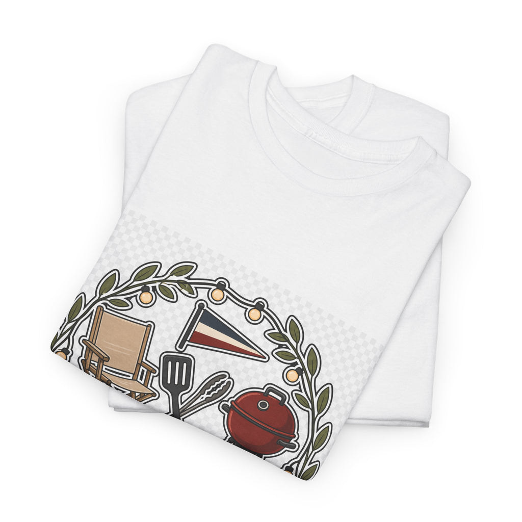 Memorial Day Patriotic Flag Tee for Veterans & Families