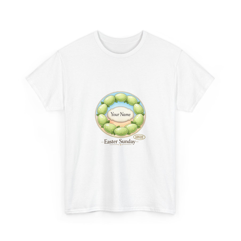 Easter Sunday Shirt for Women - Floral Egg Art Gift