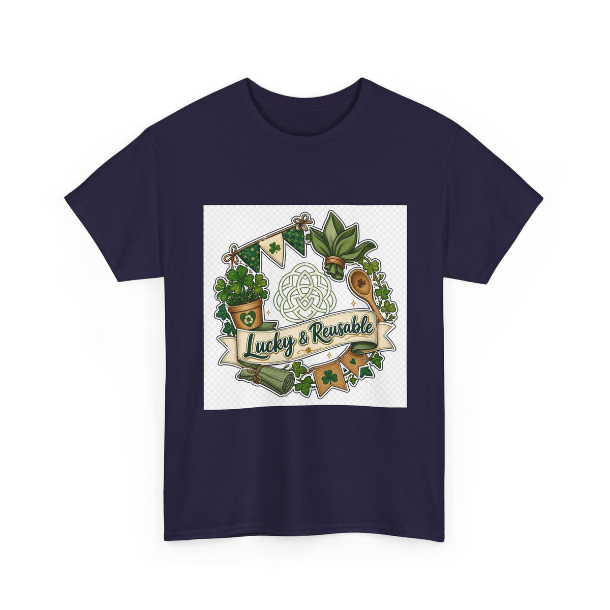 St. Patrick's Day Lucky Shamrock Tee for Men & Women