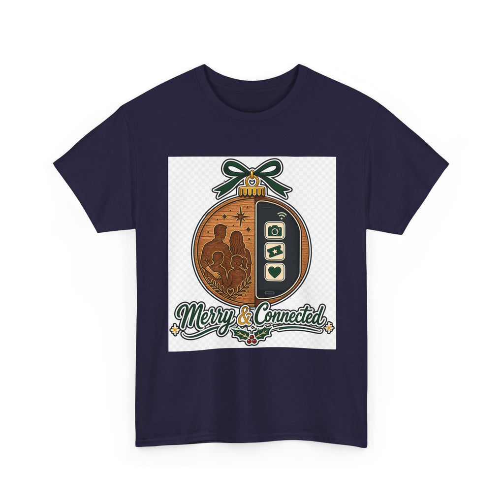 Christmas Day Graphic Tee — Cozy Winter Cabin Gift for Family