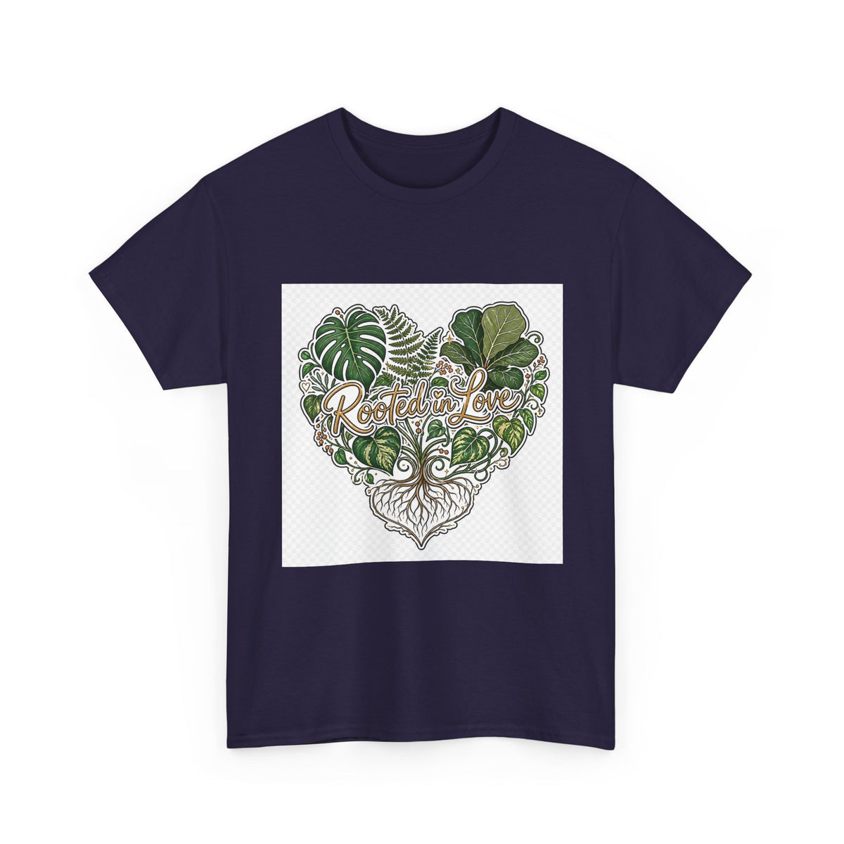 Mother's Day Floral Heart Tee for Mom — Cute Gift Shirt