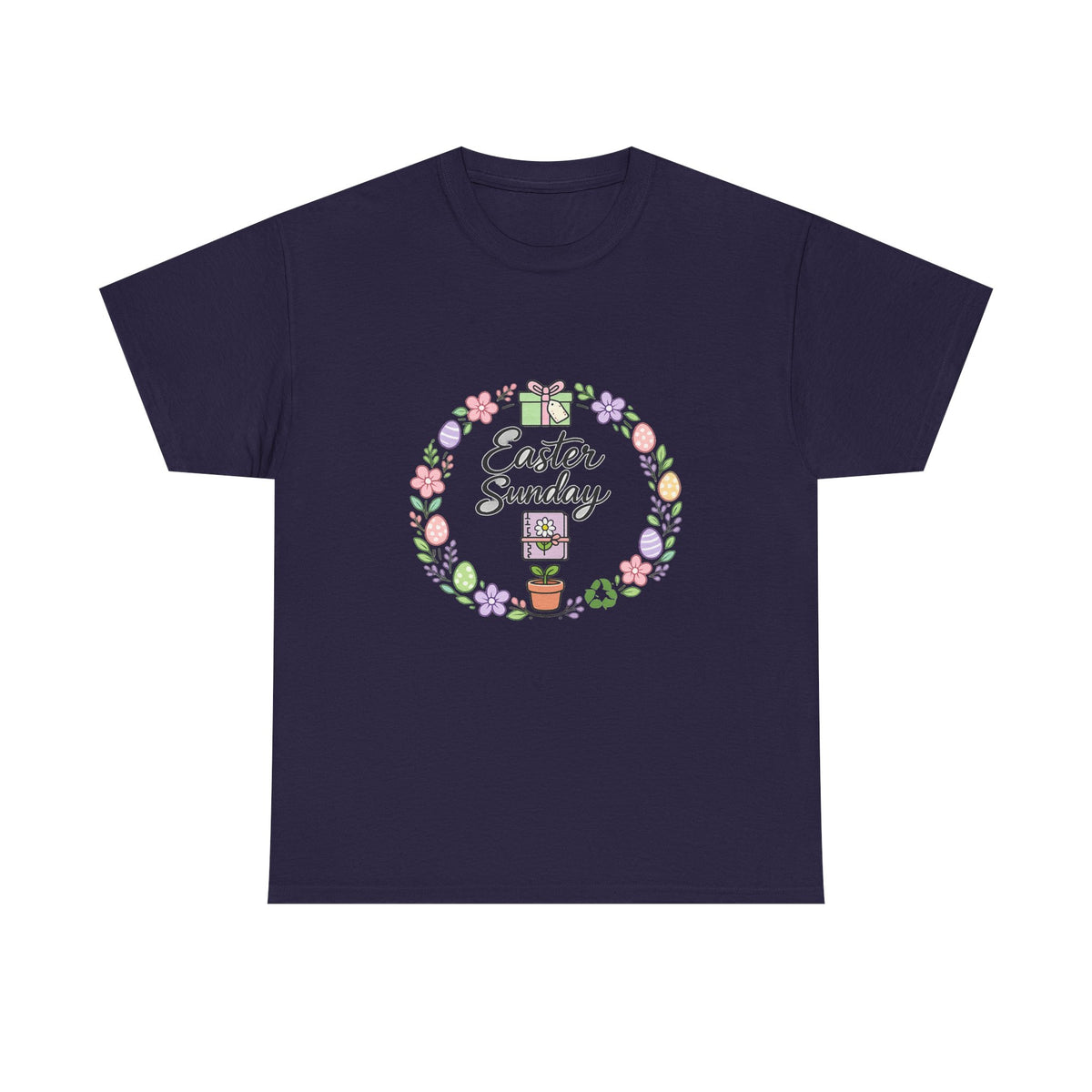 Easter Sunday Shirt Art for Families - Joyful Spring Design