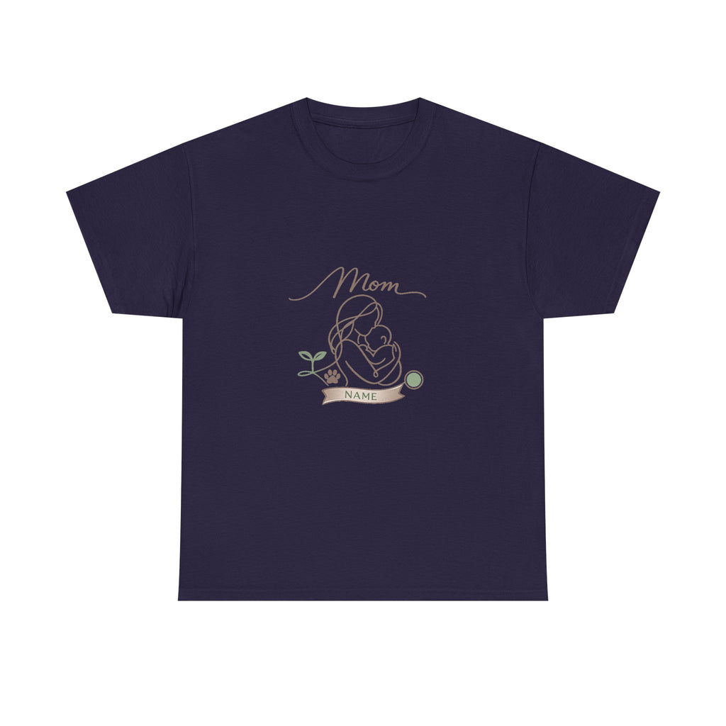 Mother's Day Floral Typography Tee for Moms | Heartfelt Gift Shirt