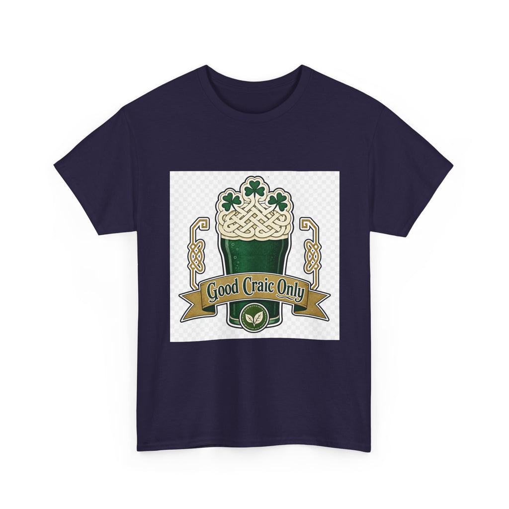 St. Patrick's Day Shirt - Lucky Clover Graphic Tee for Adults