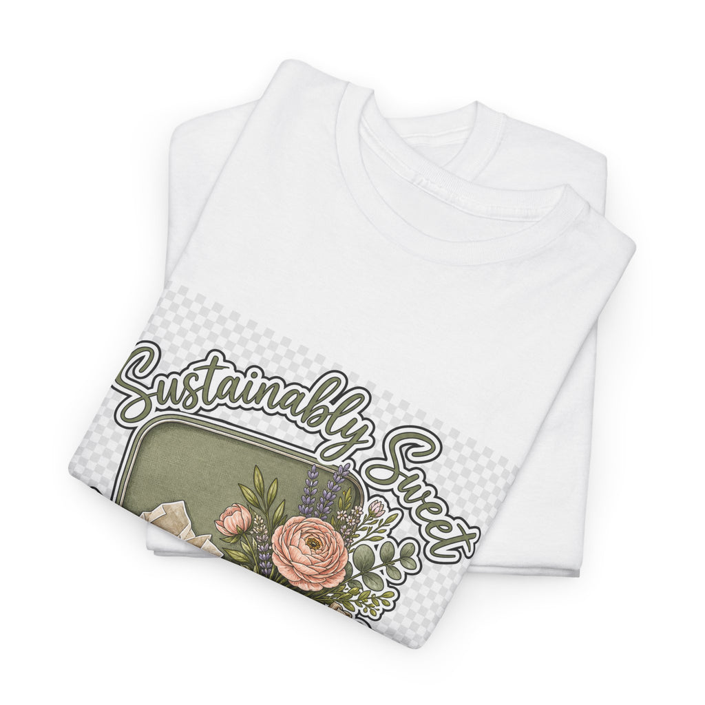 Easter Sunday Floral Cross Tee for Families & Kids