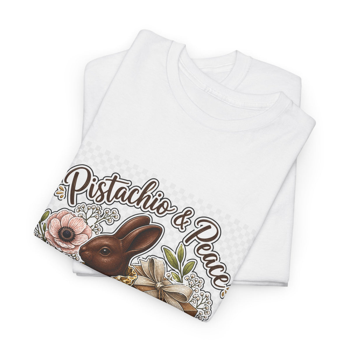 Easter Sunday Floral Bunny Tee for Family Egg Hunt & Gifts