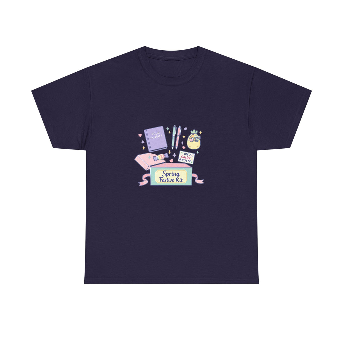 Easter Sunday Shirt for Women - Playful Pastel Egg Bouquet