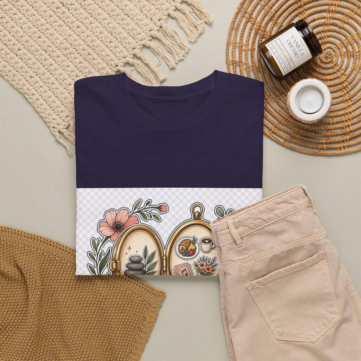 Mother's Day Floral Heart Tee for Moms — Gift Shirt
