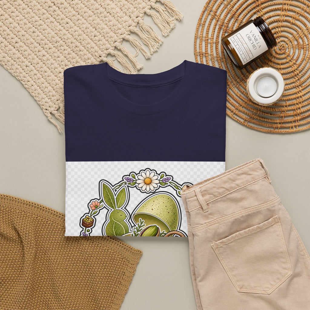 Easter Sunday Floral Bunny Graphic Tee for Family and Kids