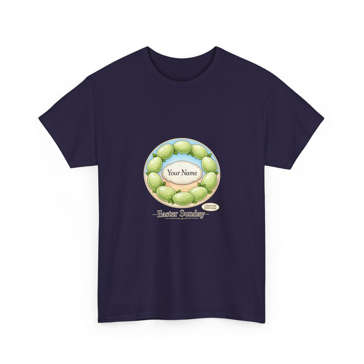 Easter Sunday Shirt for Women - Floral Egg Art Gift