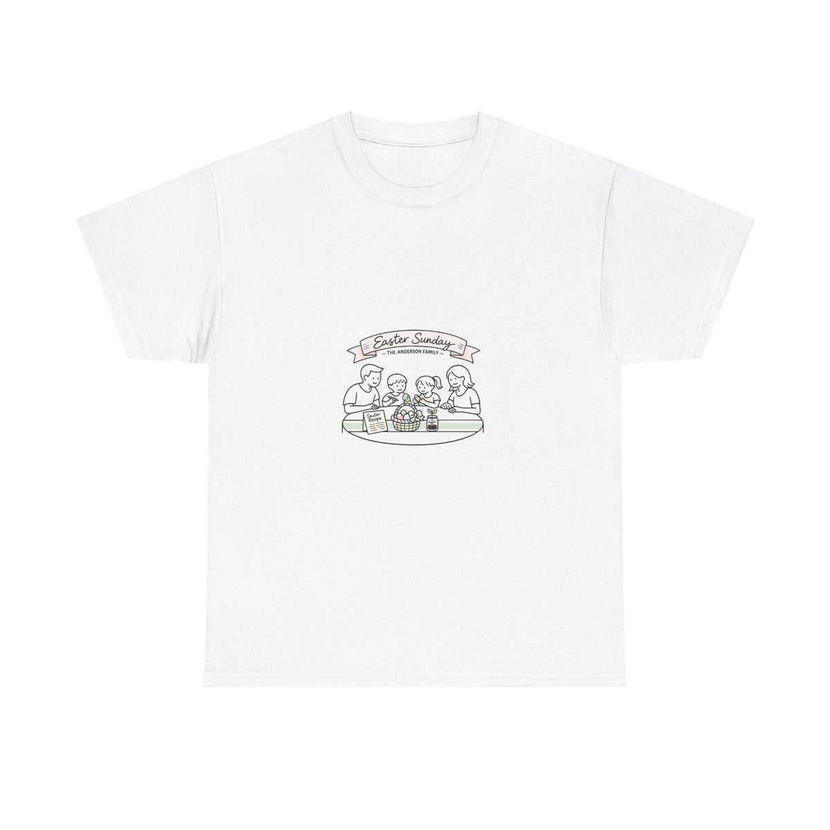 Easter Sunday Shirt - Joyful Spring Bunny Design for Women