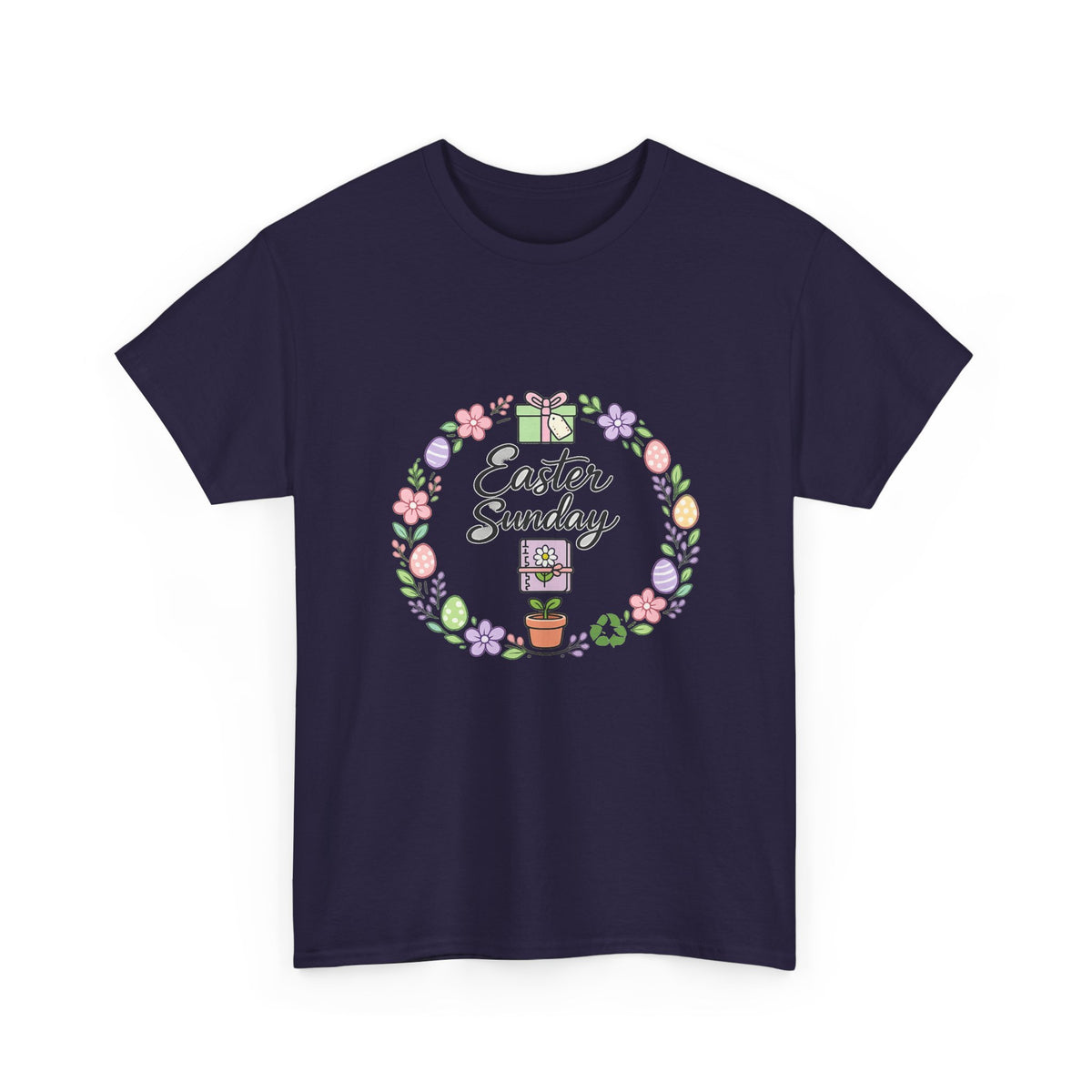 Easter Sunday Shirt Art for Families - Joyful Spring Design