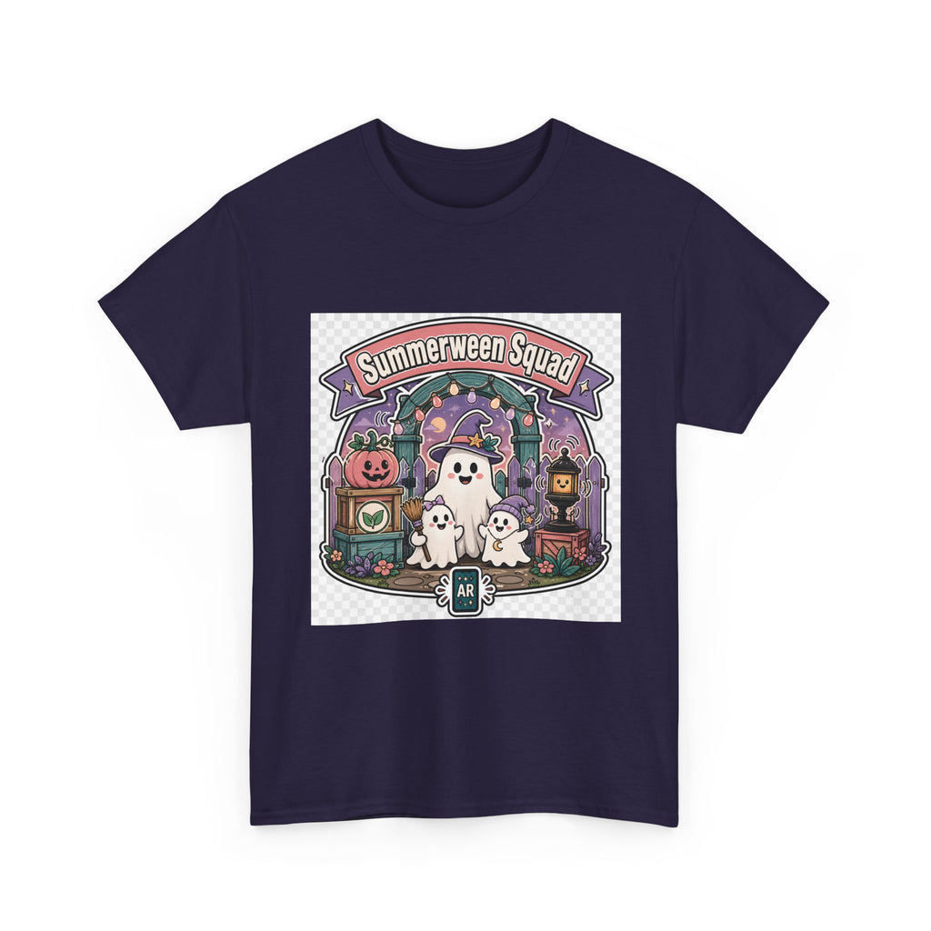 Halloween T-Shirt for Cat Lovers — Haunted Retro Graphic Tee