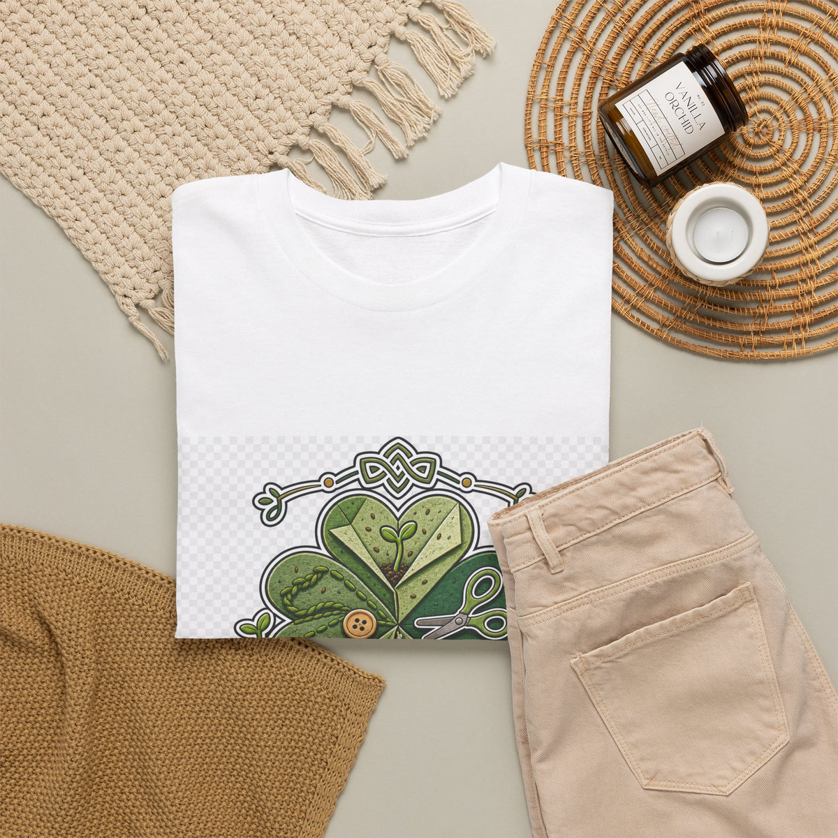 St. Patrick's Day Lucky Clover Tee for Party & Gifts