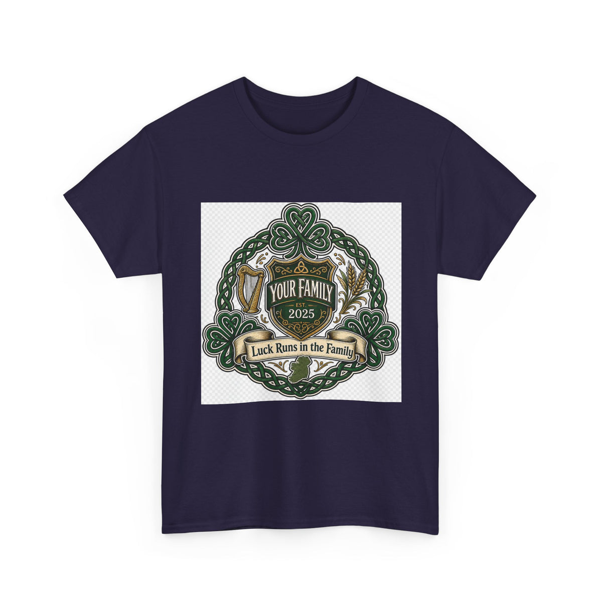 St. Patrick's Day Unisex Graphic Tee — Lucky Shamrock