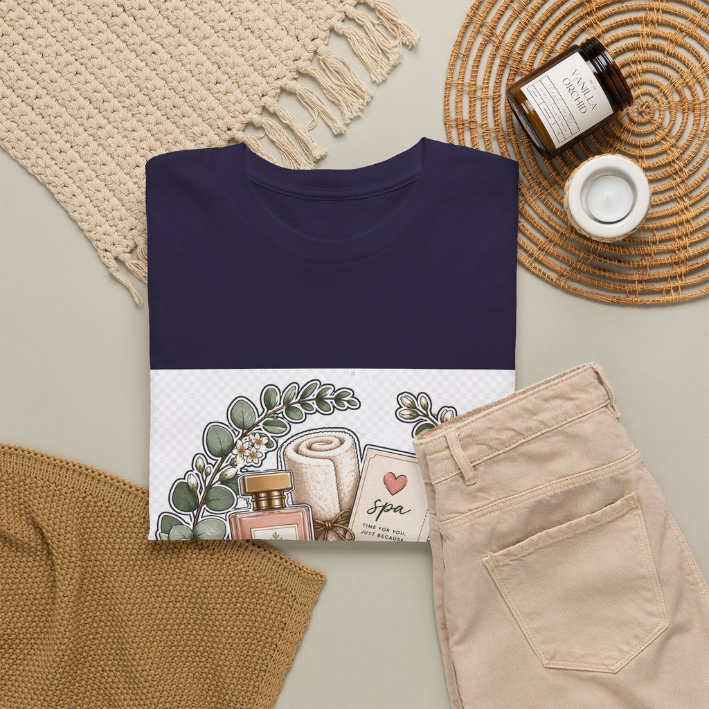 Mother's Day Gift Tee for Mom — Floral Heart Graphic