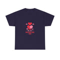 Valentine's Day Shirt for Couples — Geometric Heart Artwork
