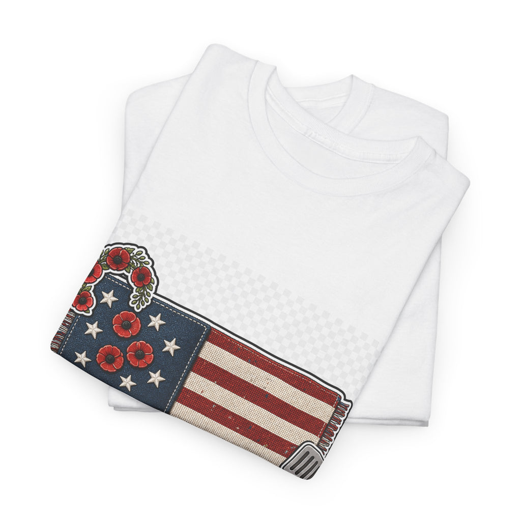 Memorial Day Patriotic Tribute Shirt — Unisex Flag Tee