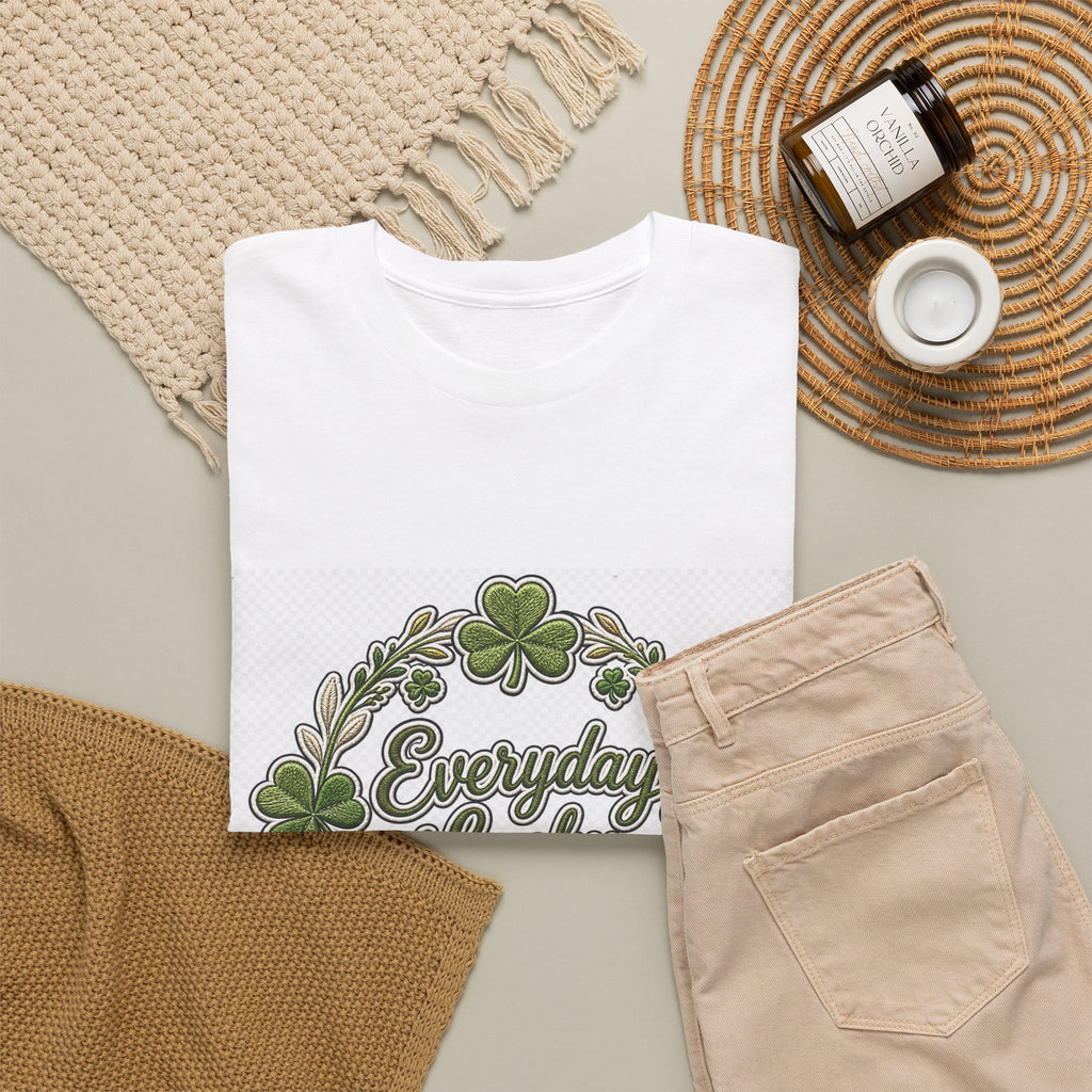 St. Patrick's Day Shirt for Adults – Lucky Shamrock Graphic Tee