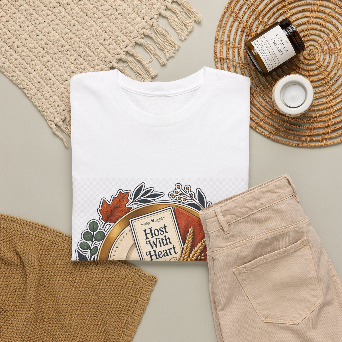 Thanksgiving Day Turkey Family Graphic Tee - Cozy Fall Gift