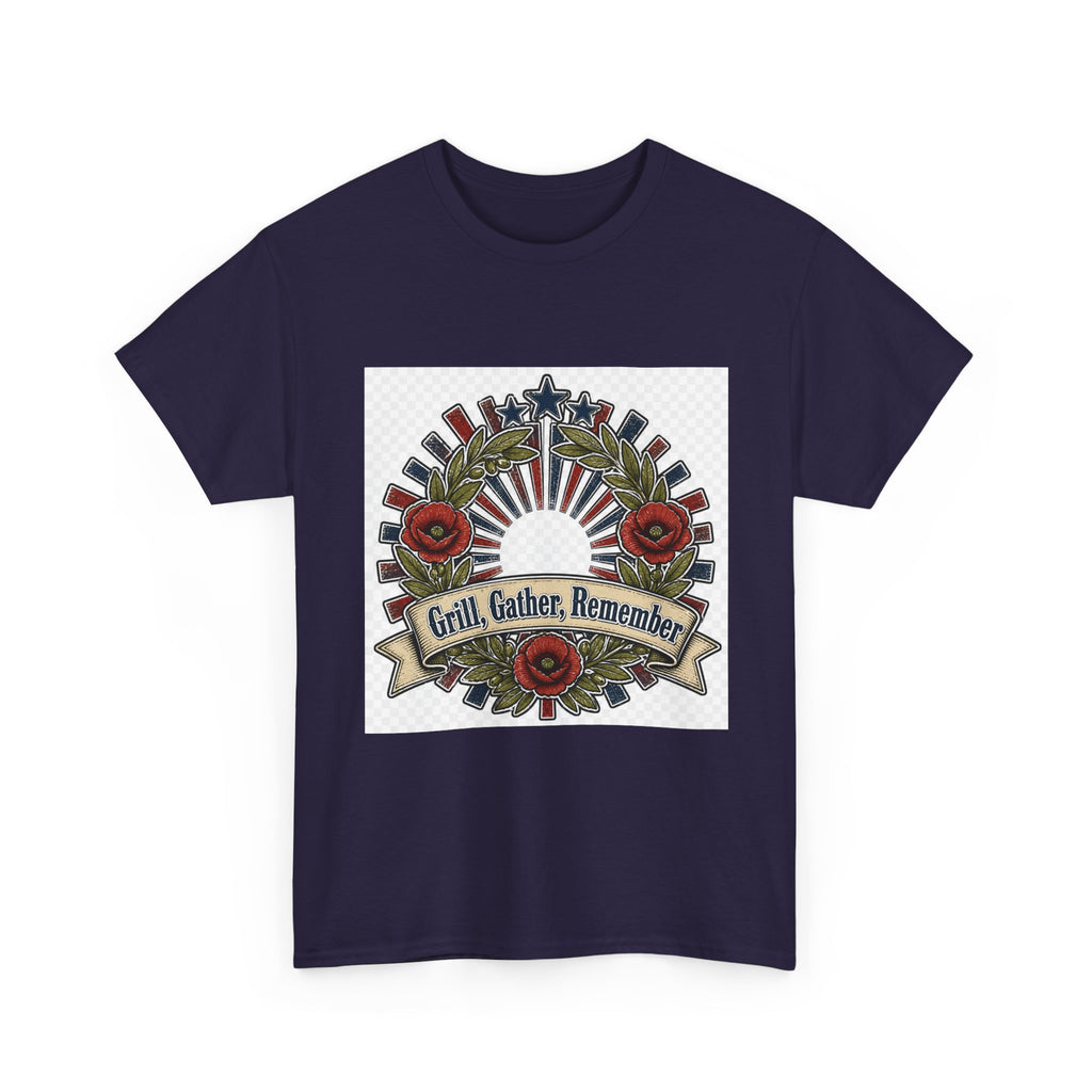 Memorial Day Remembrance Tee for Patriots - Poppy Flag