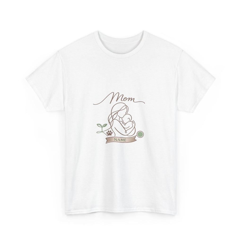Mother's Day Floral Typography Tee for Moms | Heartfelt Gift Shirt