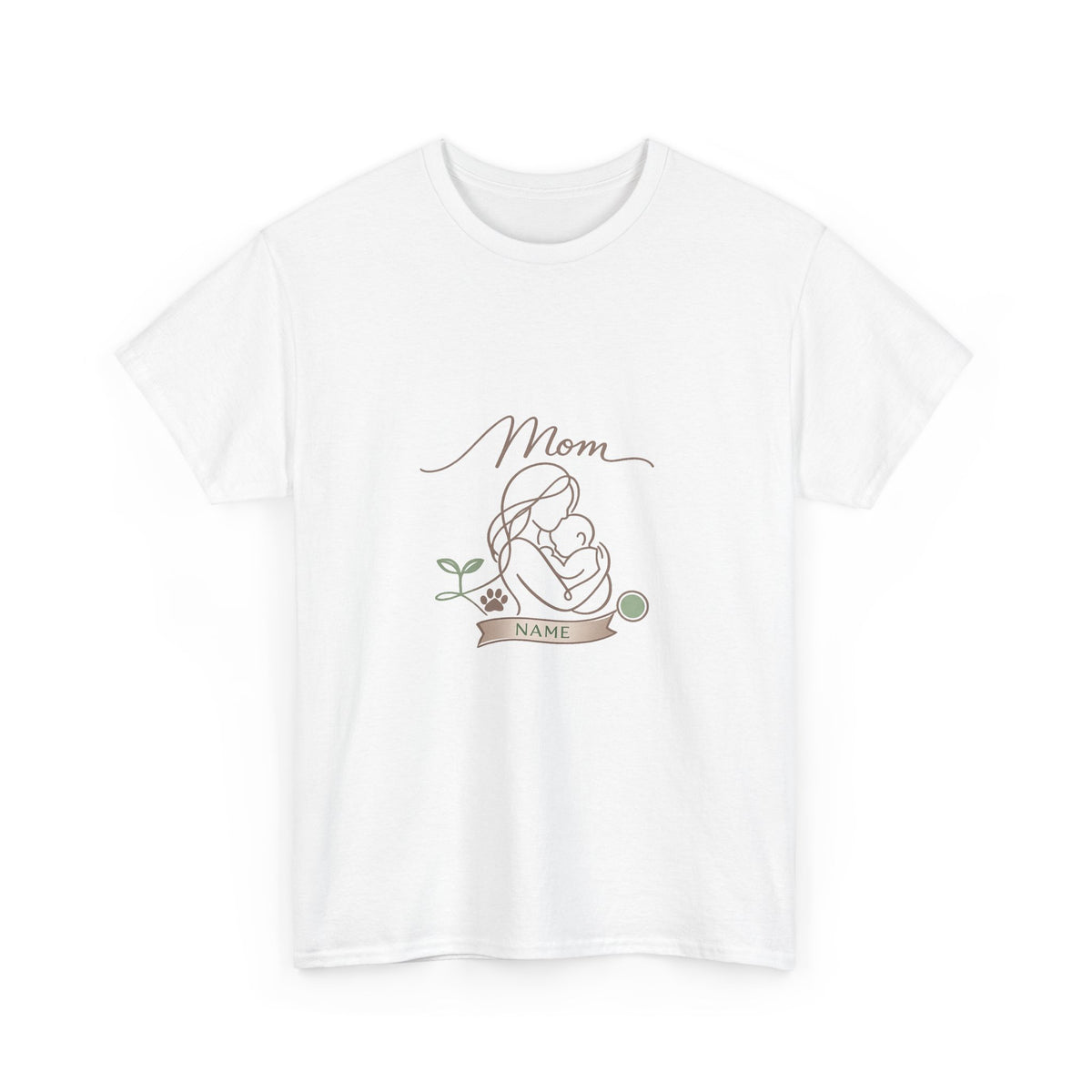 Mother's Day Floral Typography Tee for Moms | Heartfelt Gift Shirt