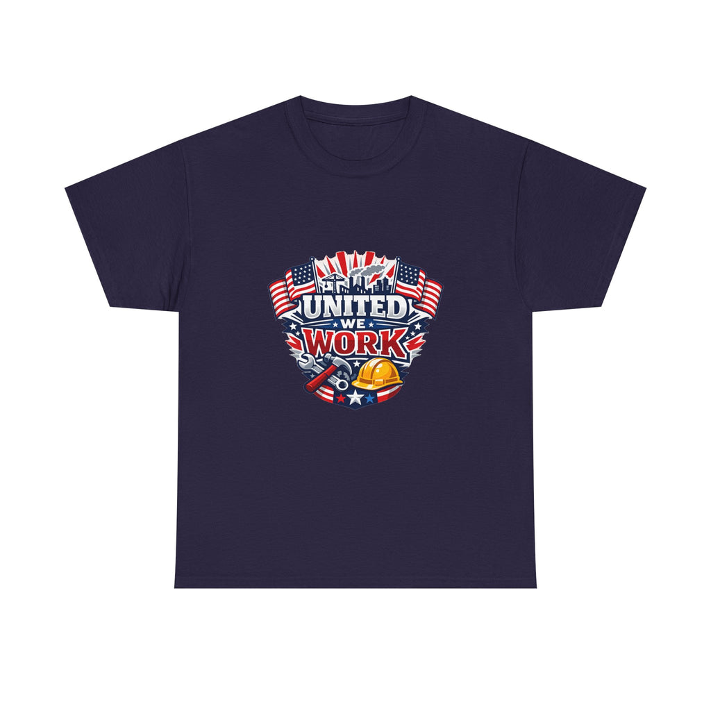 Labor Day Shirt for Workers - Bold Graphic Tee, Patriotic Design