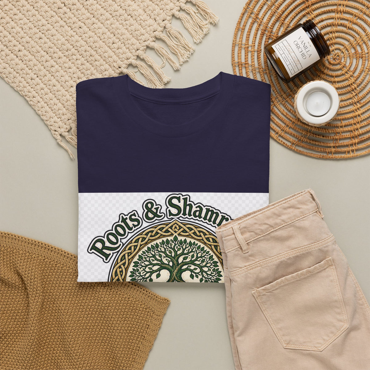 St. Patrick's Day Lucky Clover Tee for Adults — Irish Humor