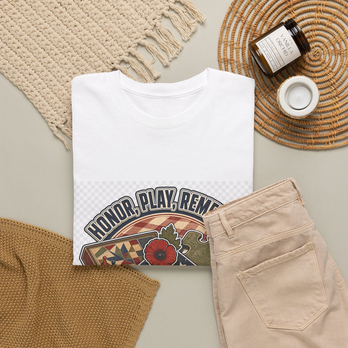 Memorial Day Patriotic Tee for Veterans & Families
